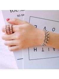 Magic Ring Bracelet 2 In 1 Telescopic Rings Change Bracelet Jewelry Girlfriend Gift Jewellery Birthday Gifts for Girls