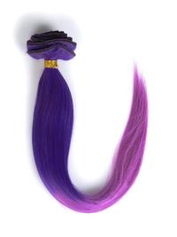 Clip In Purple To Orchid Colorful Ombre Hair Extensions VGE09007