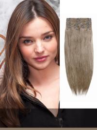 Indian Remy Medium Golden Brown Clip In Hair Extensions VGE10015